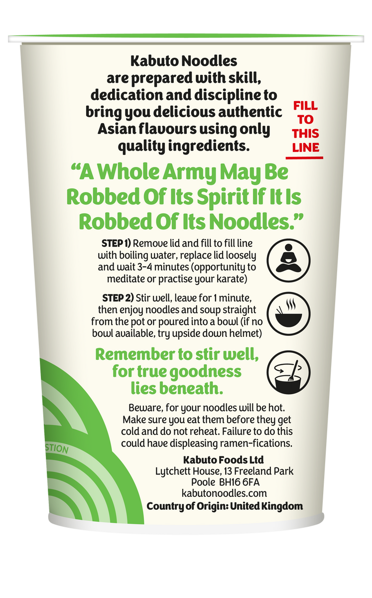 Vegetable Laksa Kabuto Noodles