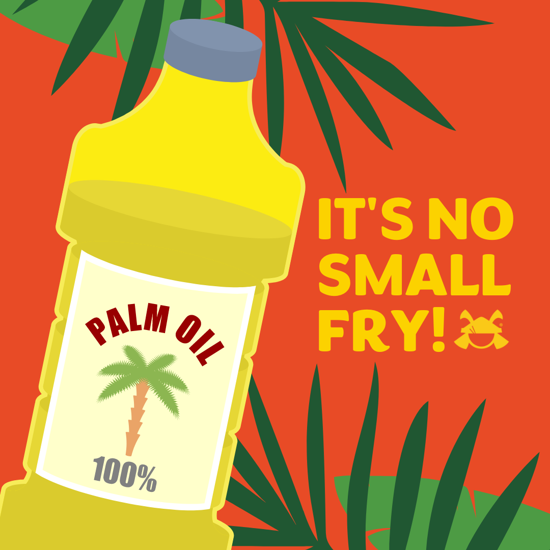 A bit about Palm oil; IT'S NO SMALL FRY!