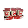 6 pots of Noodles, Bowl & Chopsticks Set